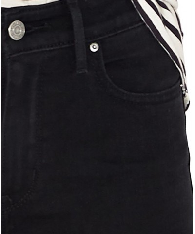 Women's 721 High-Rise Skinny Jeans in Long Length Black $33.60 Jeans