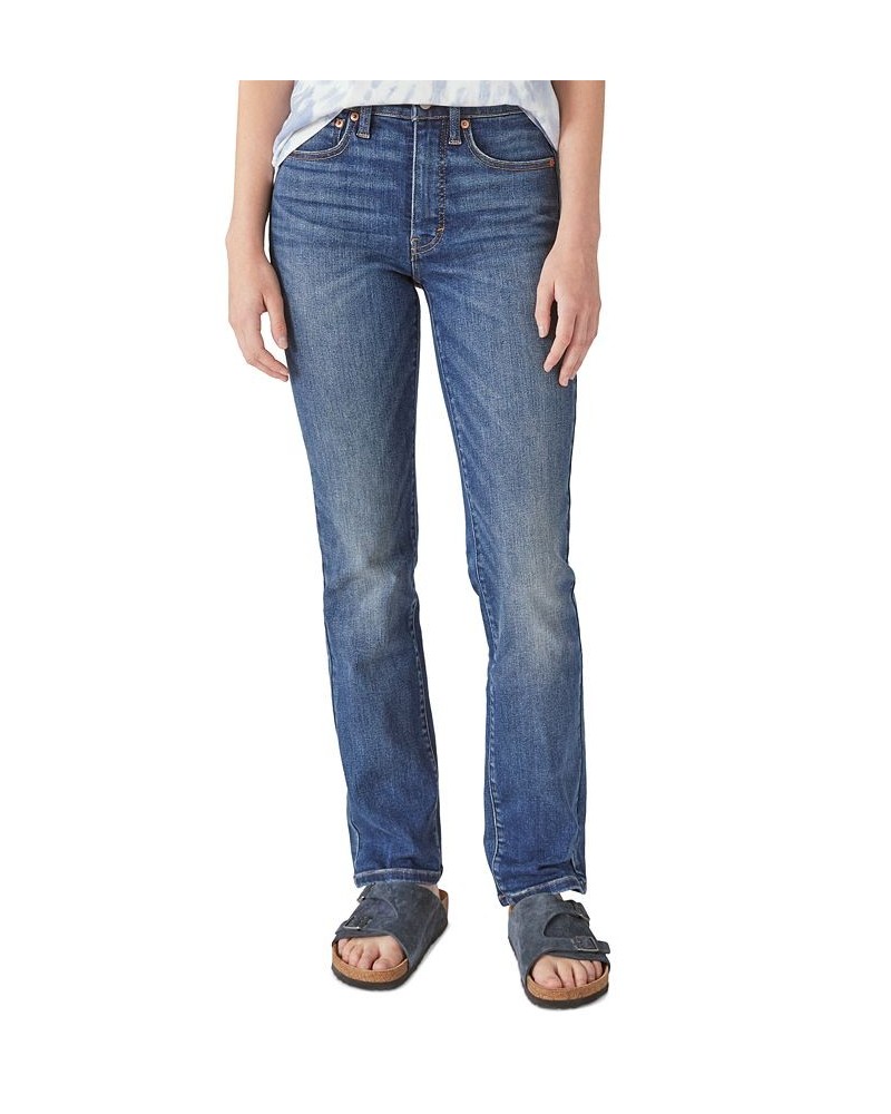 Women's Zoe High-Rise Straight-Leg Jeans Lightyear $38.70 Jeans