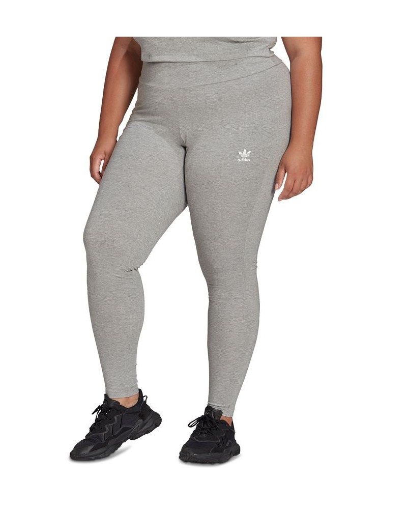 Plus Size Active Leggings Gray $18.49 Pants