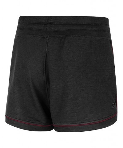 Women's Heathered Black Mississippi State Bulldogs Lil Sebastian Shorts Heathered Black $24.77 Shorts