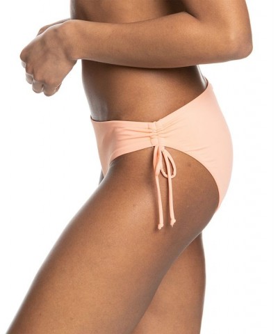 Juniors' Classics Hipster Tie Bikini Bottoms Papaya Punch $23.00 Swimsuits