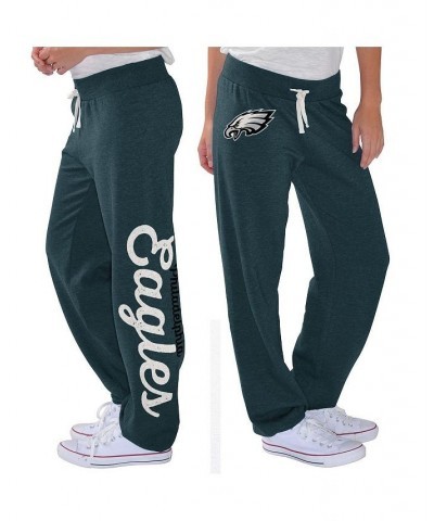 Women's Midnight Green Philadelphia Eagles Scrimmage Fleece Pants Green $31.34 Pants