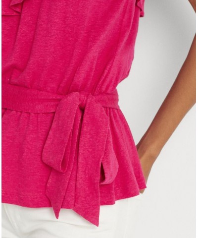 Women's Jersey Off-the-Shoulder Top Pink $51.25 Tops