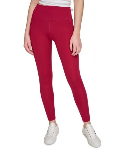 Women's Side-Pocket 7/8 Leggings Chianti $19.48 Pants