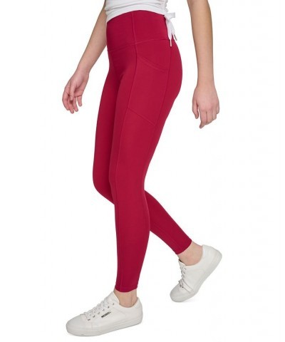 Women's Side-Pocket 7/8 Leggings Chianti $19.48 Pants