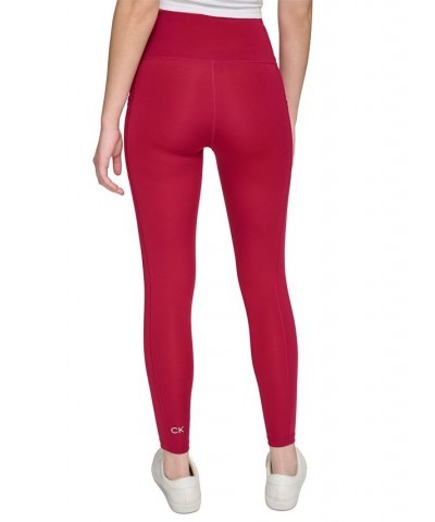 Women's Side-Pocket 7/8 Leggings Chianti $19.48 Pants