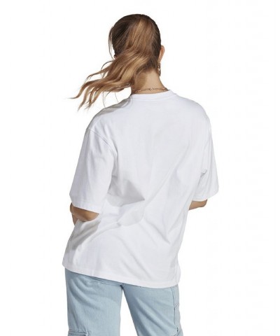 Women's Cotton Adicolor Essentials T-Shirt White $24.00 Tops