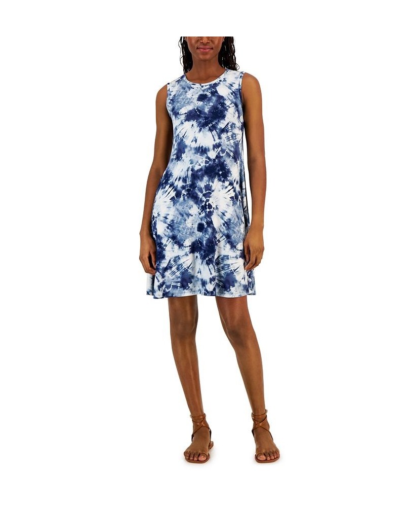 Petite Tie-Dye Sleeveless Dress Climbing Dye $19.46 Dresses