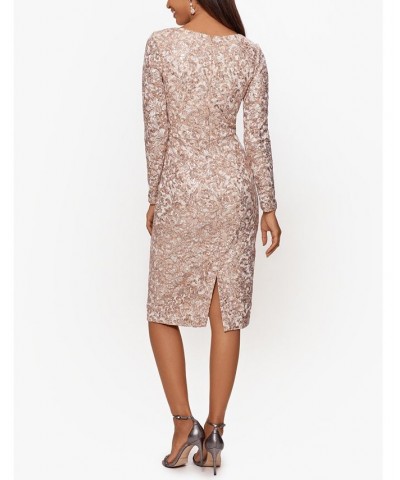 Sequin & Lace Dress White $91.46 Dresses