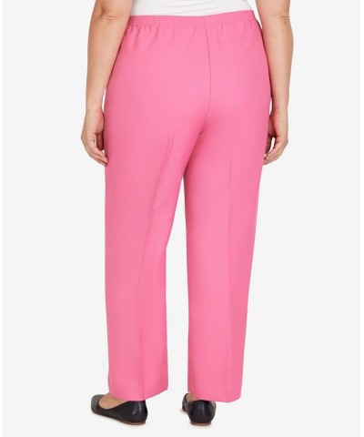 Plus Size Classic Fit Average Length Pull-on Pants Carnation $21.53 Pants