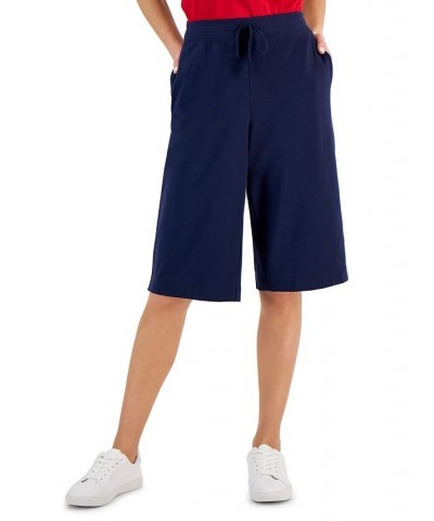 Knit Skimmer Shorts Blue $10.00 Shorts