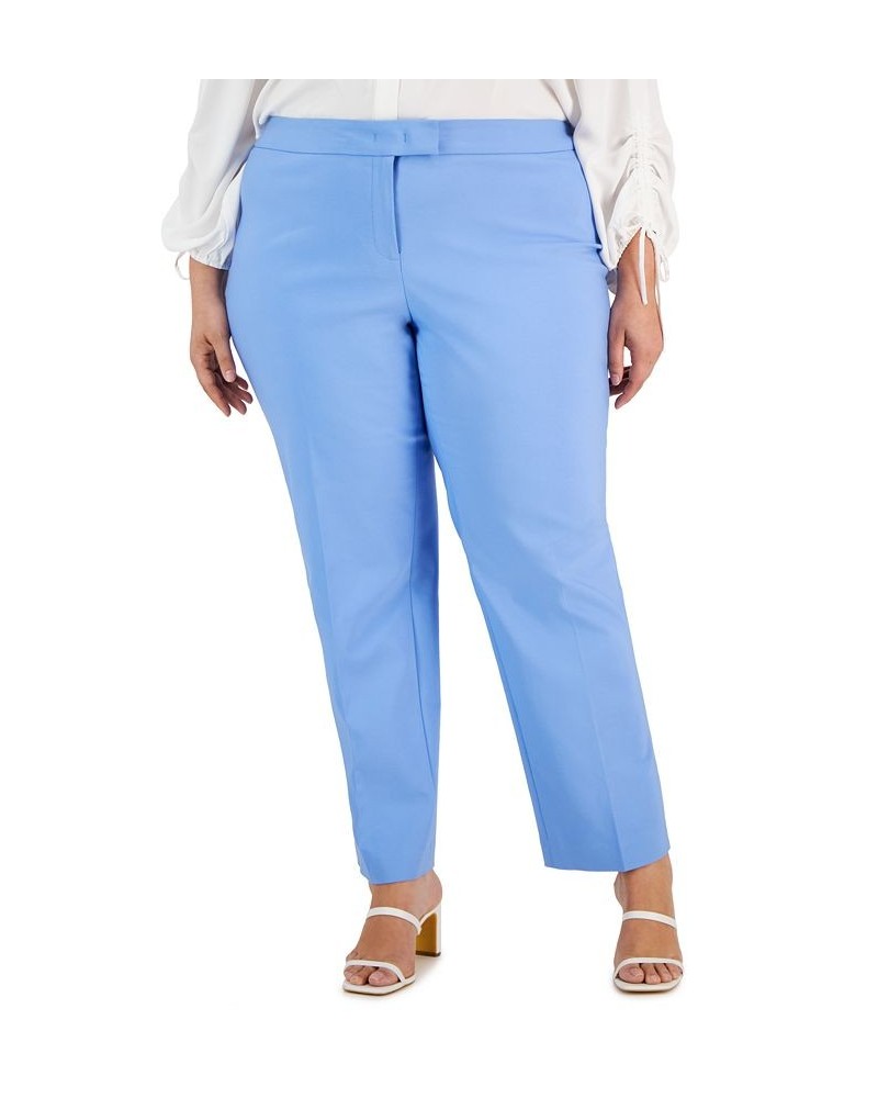 Plus Size High Rise Bowie Pants Shore Blue $34.89 Pants