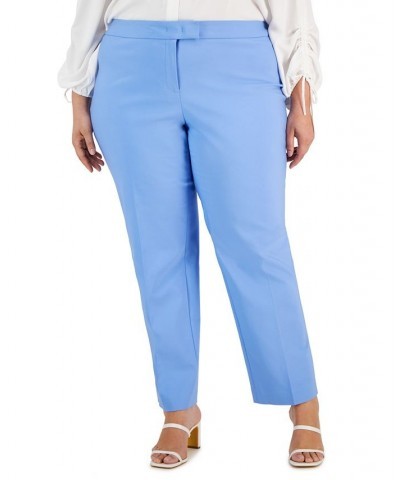 Plus Size High Rise Bowie Pants Shore Blue $34.89 Pants