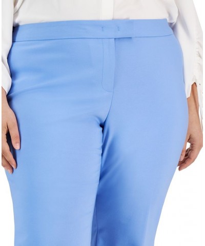 Plus Size High Rise Bowie Pants Shore Blue $34.89 Pants