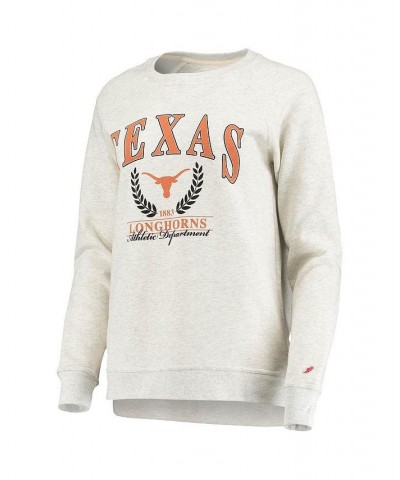 Women's Oatmeal Texas Longhorns Academy Raglan Pullover Sweatshirt Oatmeal $36.75 Sweatshirts