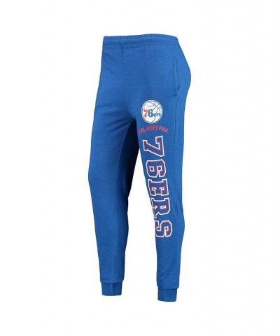 Women's Royal Philadelphia 76ers Pullover Hoodie and Pants Sleep Set Royal $38.25 Pajama