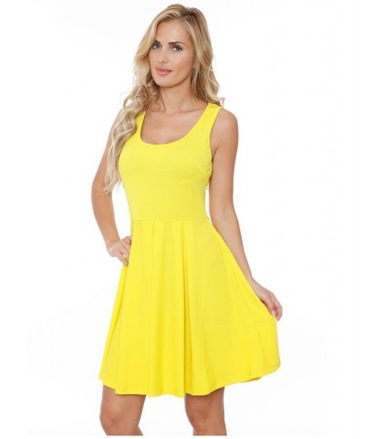 Women's Crystal Dress Yellow $31.86 Dresses