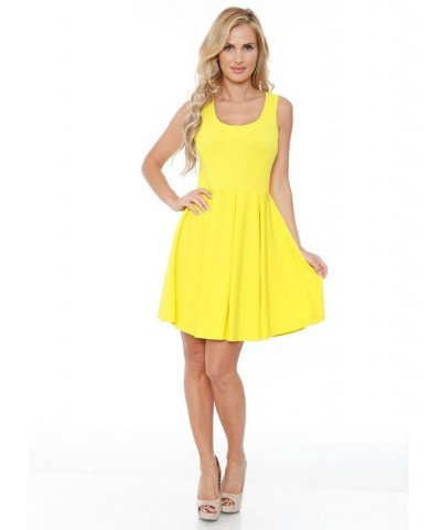 Women's Crystal Dress Yellow $31.86 Dresses