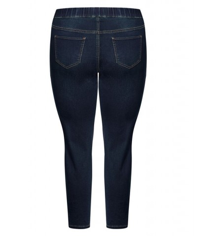 Plus Size High Rise Jeggings Dark Wash $33.60 Jeans