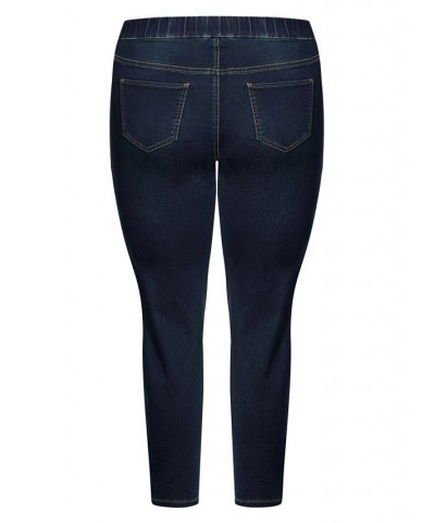 Plus Size High Rise Jeggings Dark Wash $33.60 Jeans