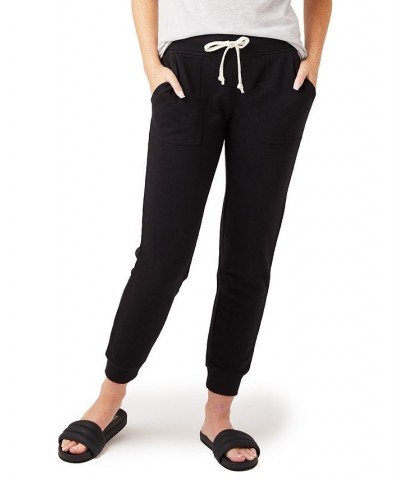 Women's Long Weekend Jogger Pants Black $45.36 Pants