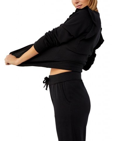 Mineral Wash Maternity Jogger Pants Black $40.65 Pants