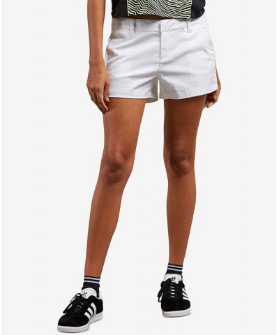 Juniors' Frochickie Low-Rise Shorts White $29.12 Shorts