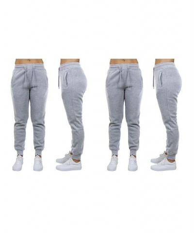 Women's Loose Fit Fleece Jogger Sweatpants Pack of 2 Navy $27.00 Pants