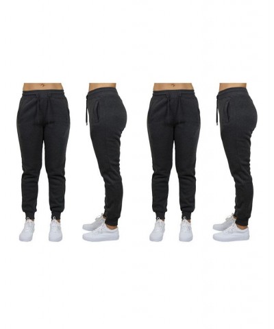 Women's Loose Fit Fleece Jogger Sweatpants Pack of 2 Navy $27.00 Pants