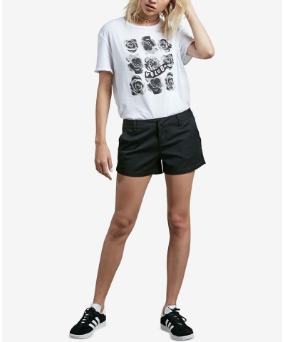 Juniors' Frochickie Low-Rise Shorts White $29.12 Shorts