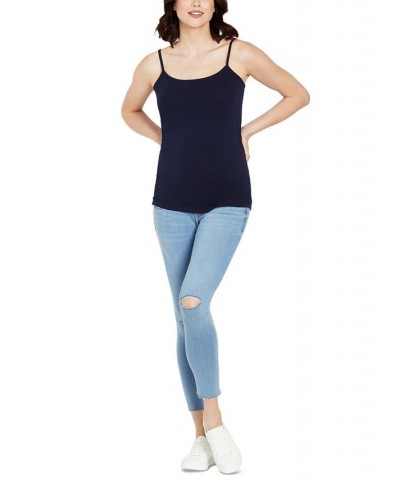 Maternity Tank Top Blue $15.40 Tops