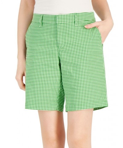 Women's TH Flex Gingham Chino Shorts Green $26.54 Shorts