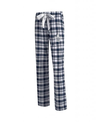 Women's Navy Toronto Maple Leafs Plus Size Piedmont Flannel Pants Navy $26.40 Pajama