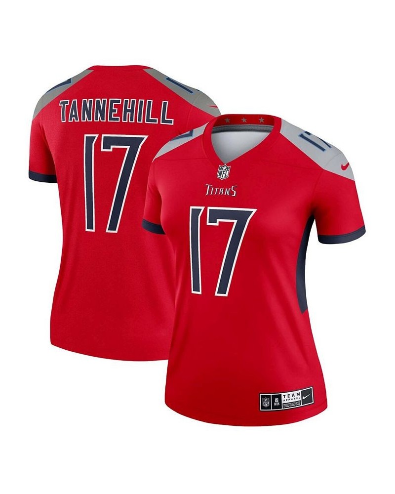 Women's Ryan Tannehill Red Tennessee Titans Inverted Legend Jersey Red $53.90 Jersey