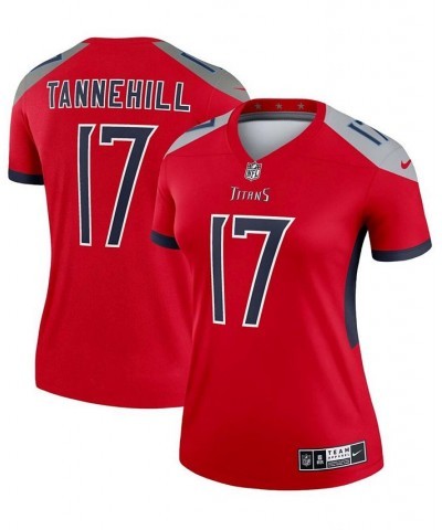 Women's Ryan Tannehill Red Tennessee Titans Inverted Legend Jersey Red $53.90 Jersey