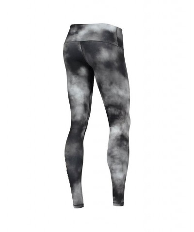 Women's Black LAFC Smoke Leggings Black $35.99 Pants