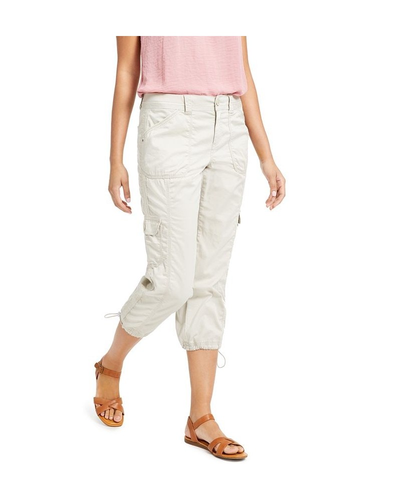 Women's Cargo Capri Pants Stonewall $13.39 Pants