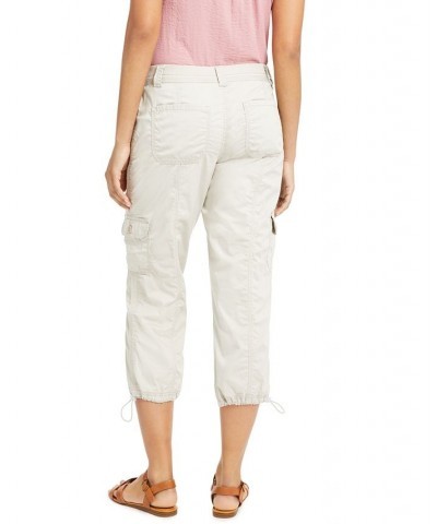 Women's Cargo Capri Pants Stonewall $13.39 Pants