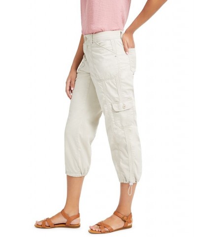 Women's Cargo Capri Pants Stonewall $13.39 Pants