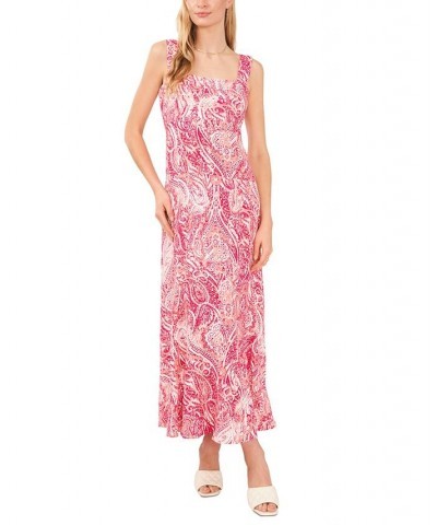 Women's Patterned Maxi Dress New Ivory $41.08 Dresses