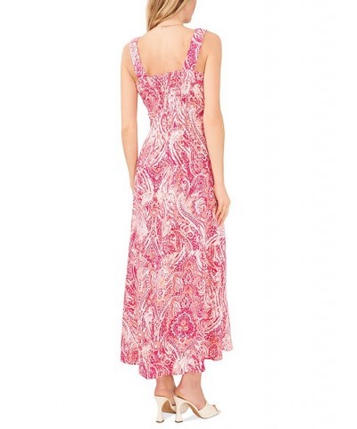 Women's Patterned Maxi Dress New Ivory $41.08 Dresses