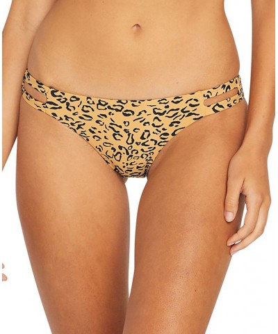 Juniors' Yess Leopard Hipster Bikini Bottoms Animal Print $24.94 Swimsuits