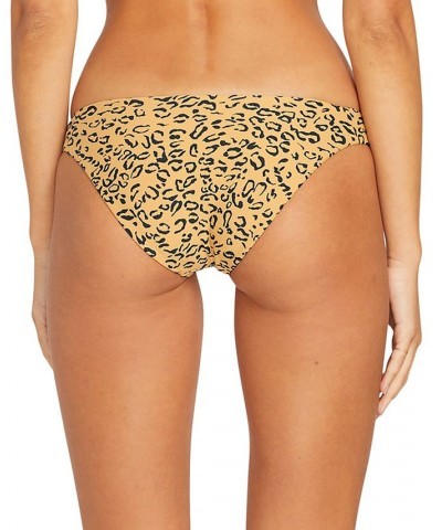 Juniors' Yess Leopard Hipster Bikini Bottoms Animal Print $24.94 Swimsuits