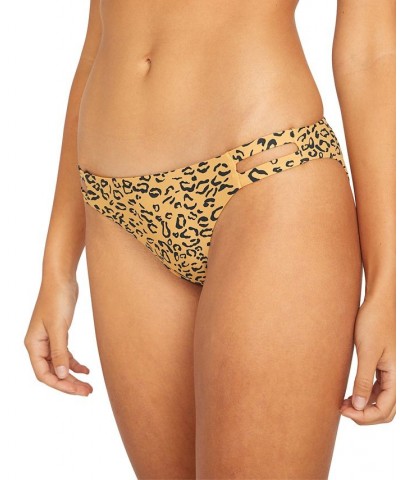 Juniors' Yess Leopard Hipster Bikini Bottoms Animal Print $24.94 Swimsuits