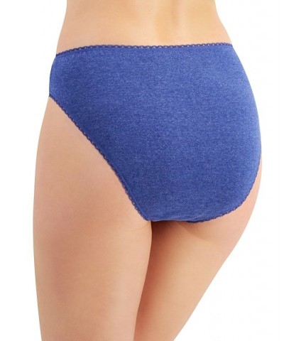 Everyday Cotton High-Cut Brief Underwear Galaxy Blue Hth $7.29 Panty