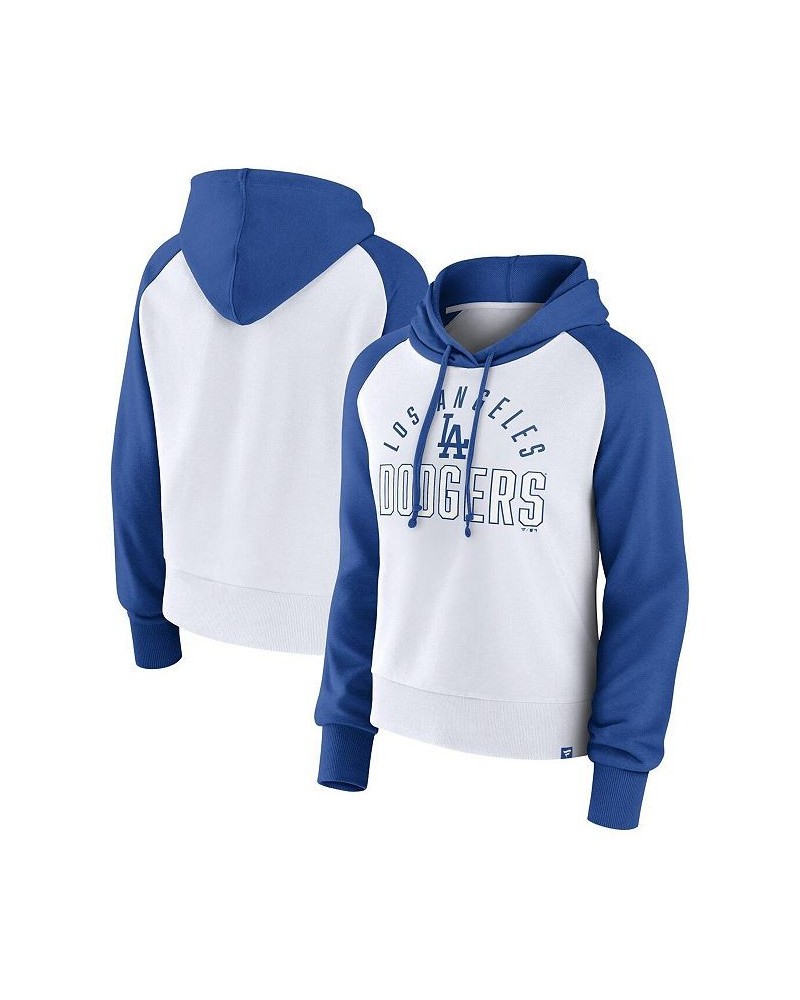 Women's Branded Royal White Los Angeles Dodgers Pop Fly Pullover Hoodie Royal, White $39.74 Sweatshirts