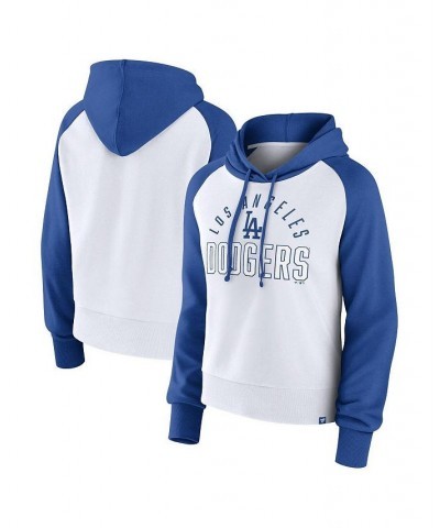 Women's Branded Royal White Los Angeles Dodgers Pop Fly Pullover Hoodie Royal, White $39.74 Sweatshirts