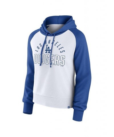 Women's Branded Royal White Los Angeles Dodgers Pop Fly Pullover Hoodie Royal, White $39.74 Sweatshirts