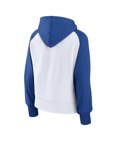 Women's Branded Royal White Los Angeles Dodgers Pop Fly Pullover Hoodie Royal, White $39.74 Sweatshirts