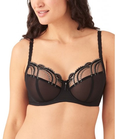 Women's Evocative Edge Underwire Bra Lingerie 855304 Black $21.84 Bras